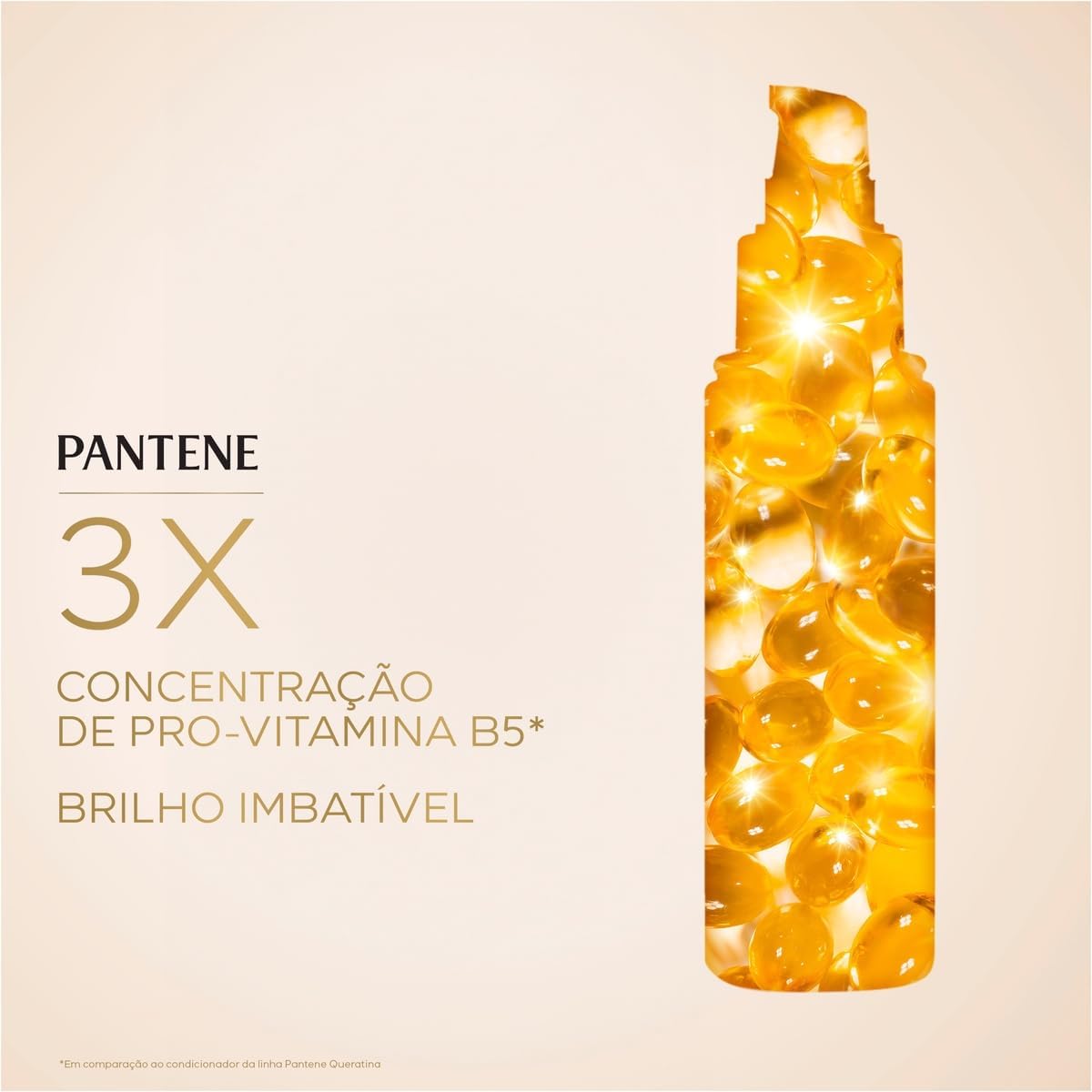 Óleo Milagroso Capilar PANTENE 95ml Queratina – Tratamento, Nutrição, Brilho, Maciez e Controle do Frizz para os Cabelos