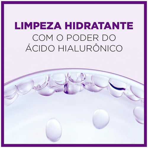 Água Micelar L’Oréal 200ml Hialurônico – Limpeza Facial, Remoção de Maquiagem, Hidratação e Cuidado Diário da Pele