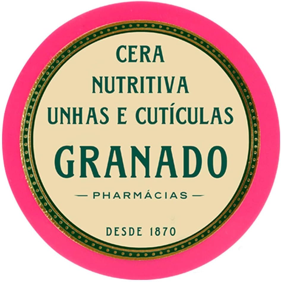 Cera Nutritiva GRANADO 7g Pink para Unhas e Cutículas – Hidratação, Nutrição, Maciez e Cuidado Diário das Cutículas