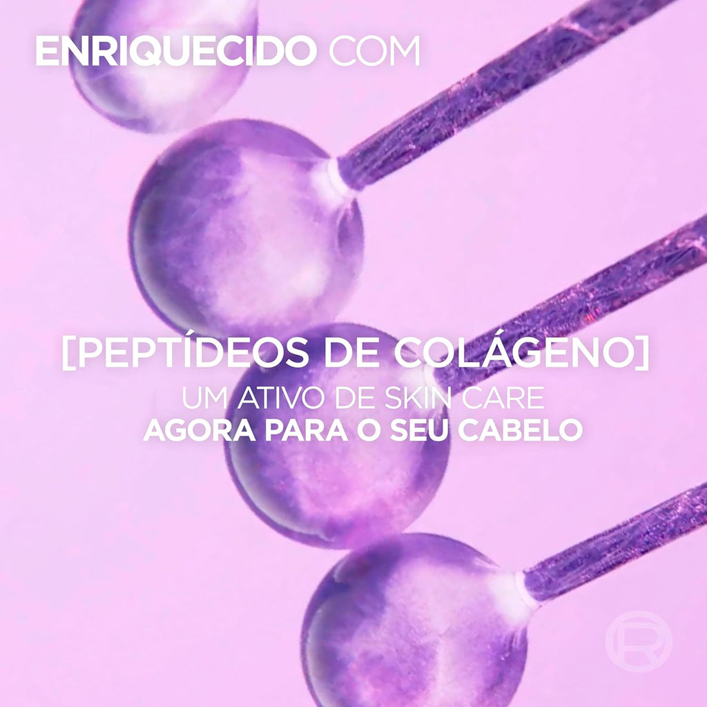 Leave-In ELSEVE 100ml Collagen Lifter – Creme de Pentear, Hidratação, Nutrição, Maciez e Cuidado dos Fios