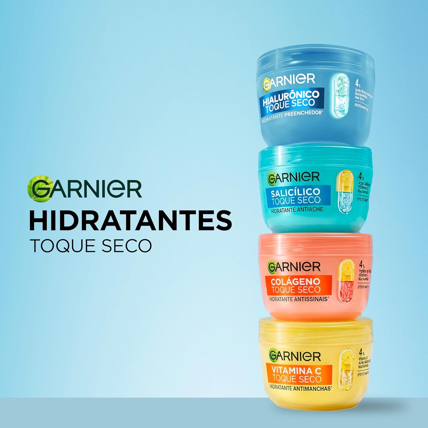 Hidratante Facial GARNIER 85g Hialurônico Preenchedor – Creme para o Rosto com Ácido Hialurônico, Hidratação e Cuidado Diário