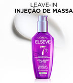 Leave-In ELSEVE 100ml Collagen Lifter – Creme de Pentear, Hidratação, Nutrição, Maciez e Cuidado dos Fios