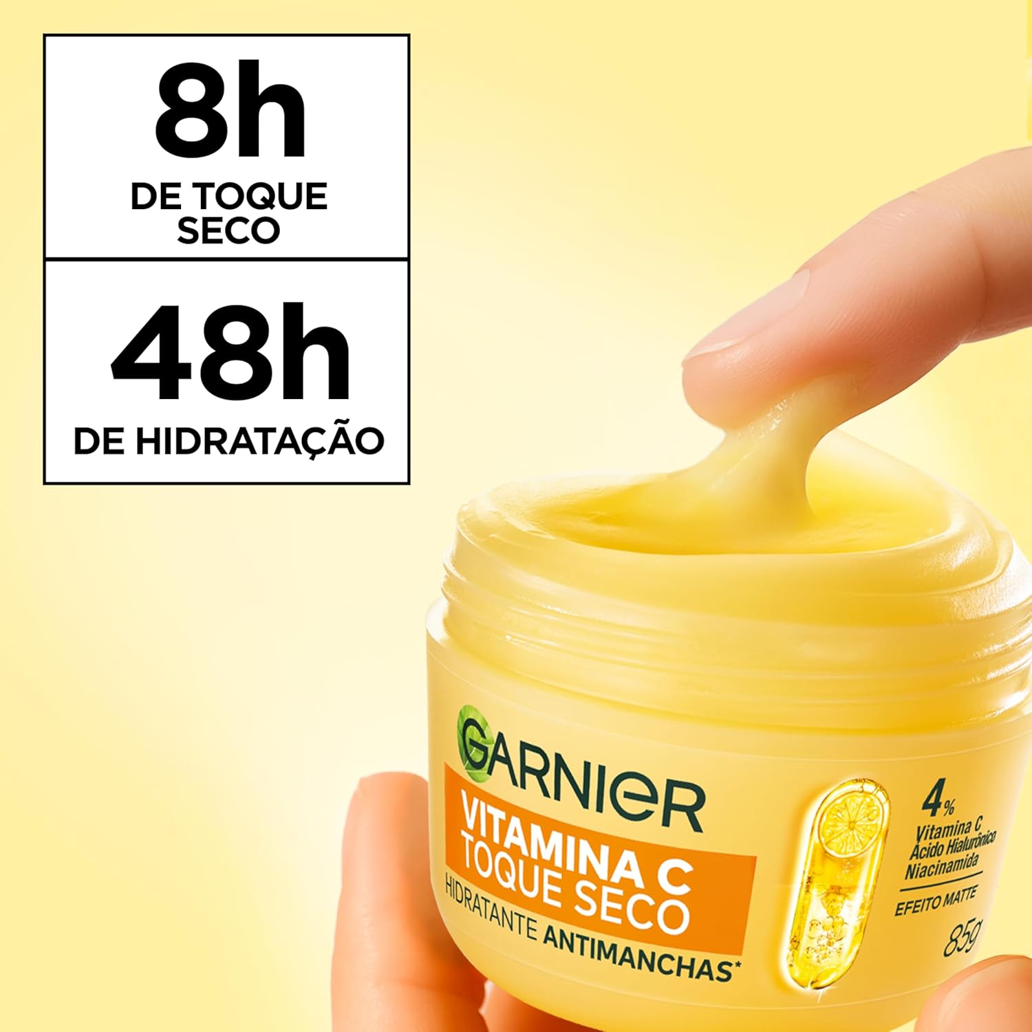 Hidratante Facial GARNIER 85g Antimanchas – Creme para o Rosto, Hidratação, Uniformização e Cuidado Diário da Pele