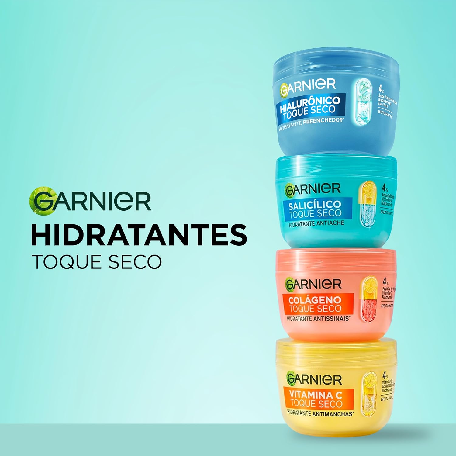 Hidratante Facial GARNIER 85g Antiacne – Creme para o Rosto, Hidratação, Controle da Oleosidade e Cuidado da Pele