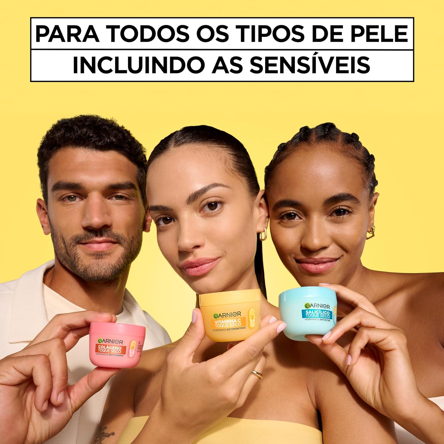 Hidratante Facial GARNIER 85g Antimanchas – Creme para o Rosto, Hidratação, Uniformização e Cuidado Diário da Pele