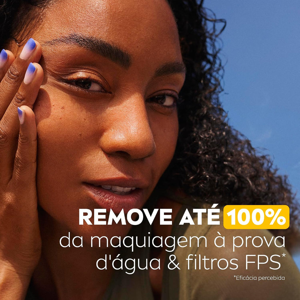 Água Micelar NIVEA 200ml Iluminadora – Limpeza Facial, Remoção de Maquiagem, Luminosidade e Cuidado Diário da Pele