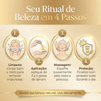 Sérum Facial DERMACHEM 30ml Clareador – Sérum para o Rosto, Cuidado Facial, Uniformização e Aparência Mais Radiante da Pele