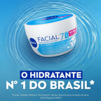 Creme Facial NIVEA 7 em 1 Nutritivo 100g – Hidratante Facial para o Rosto, Nutrição, Hidratação e Cuidado Diário