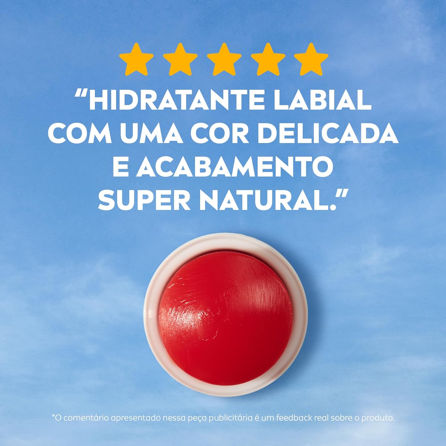 Protetor Labial NIVEA 4,8g Morango Shine – Hidratante Labial com Brilho, Cuidado e Maciez para os Lábios