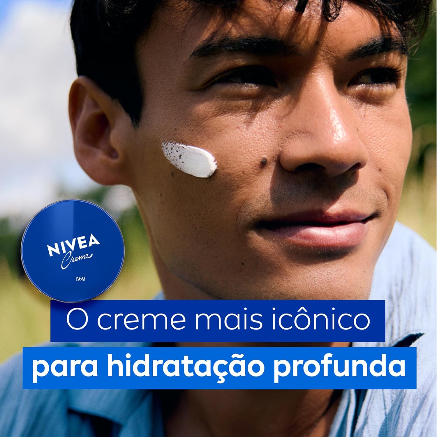 Creme NIVEA 56g Original – Hidratante Corporal, Facial e para as Mãos | Hidratação Intensa para Todos os Tipos de Pele