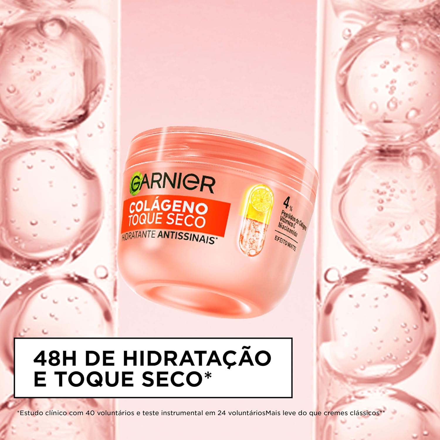 Hidratante Facial GARNIER 85g Antissinais – Creme para o Rosto, Hidratação, Cuidado Anti-Idade e Aparência da Pele