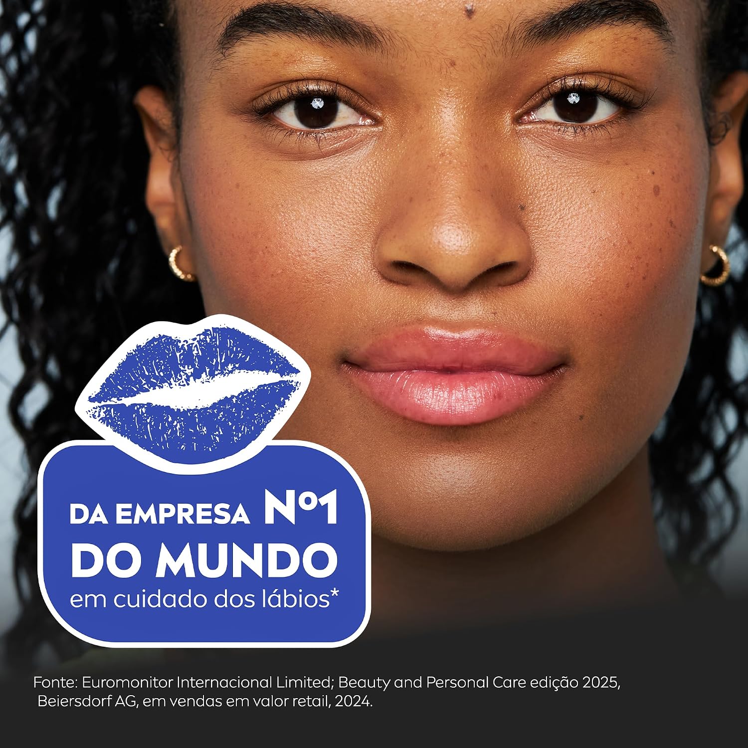 Protetor Labial NIVEA 4,8g Melancia Shine – Hidratante Labial com Brilho, Cuidado, Maciez e Aroma de Melancia para os Lábios