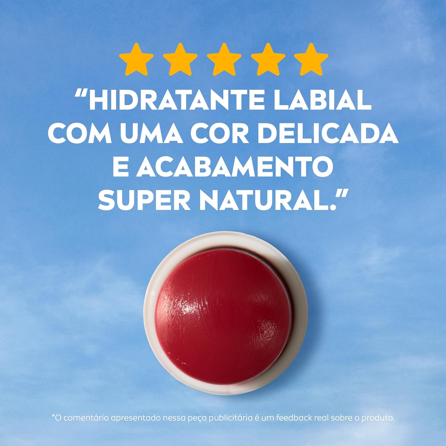 Protetor Labial NIVEA 4,8g Amora Shine – Hidratante Labial com Brilho, Cor, Cuidado e Maciez para os Lábios