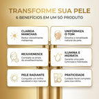 Sérum Facial DERMACHEM 30ml Clareador – Sérum para o Rosto, Cuidado Facial, Uniformização e Aparência Mais Radiante da Pele