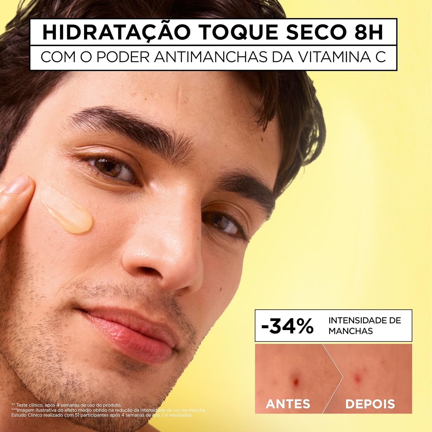 Hidratante Facial GARNIER 85g Antimanchas – Creme para o Rosto, Hidratação, Uniformização e Cuidado Diário da Pele