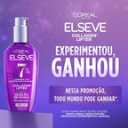 Leave-In ELSEVE 100ml Collagen Lifter – Creme de Pentear, Hidratação, Nutrição, Maciez e Cuidado dos Fios