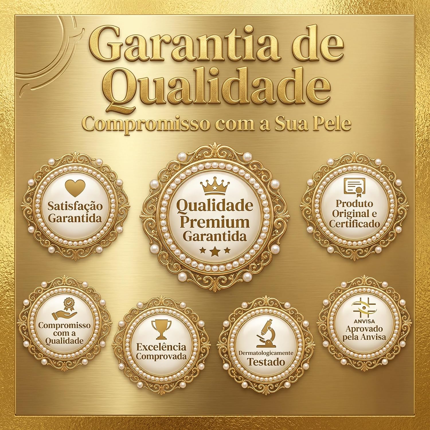 Sérum Facial DERMACHEM 30ml Clareador – Sérum para o Rosto, Cuidado Facial, Uniformização e Aparência Mais Radiante da Pele