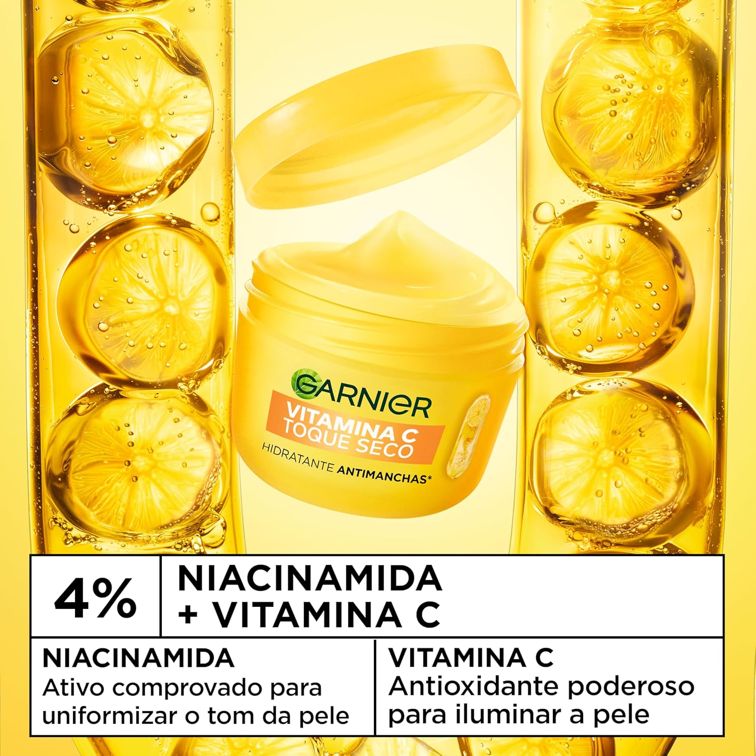 Hidratante Facial GARNIER 85g Antimanchas – Creme para o Rosto, Hidratação, Uniformização e Cuidado Diário da Pele