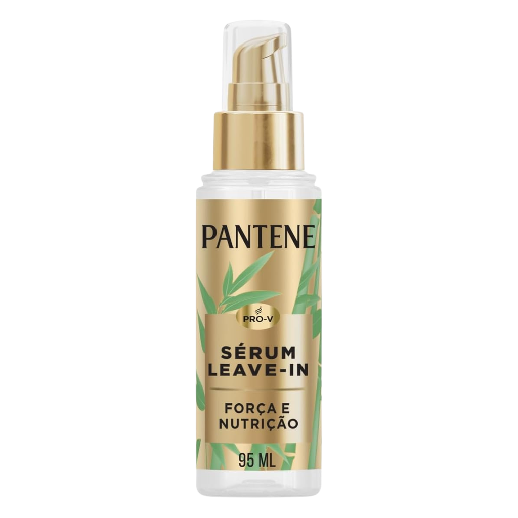 Sérum Capilar PANTENE 95ml Força e Nutrição Leave-In – Tratamento para Cabelos, Nutrição, Fortalecimento, Brilho e Maciez